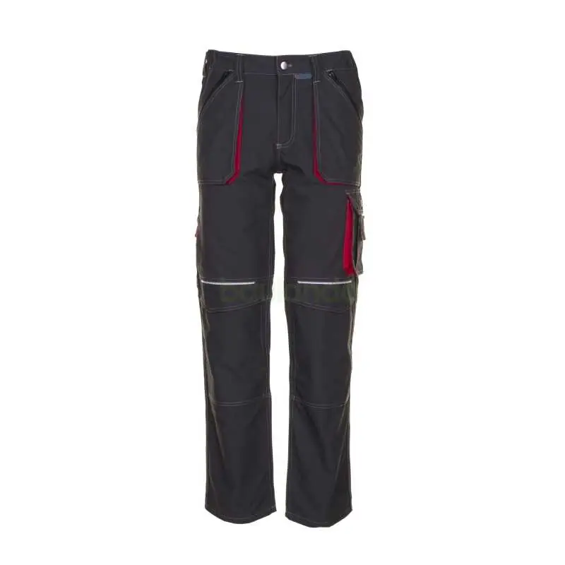 Arbeitshose Bundhose Basalt anthrazit/rot Größe 42 Versand Am Gleichen Tag
