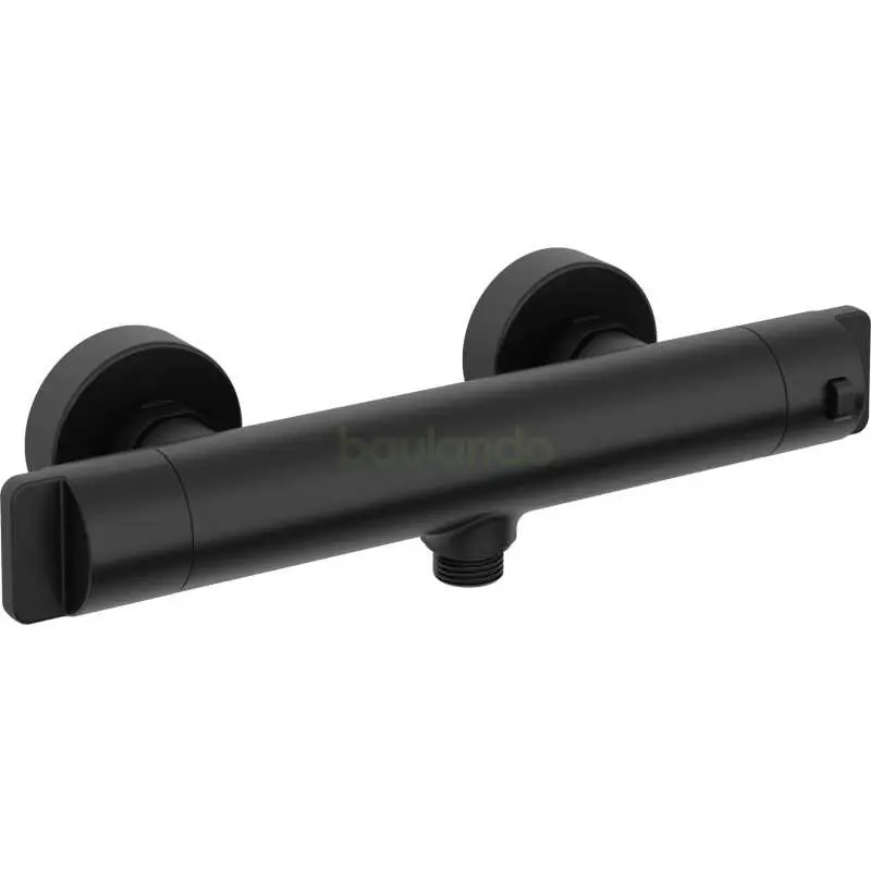 Duscharmatur, thermostatisch Zweigriff, Nero Wochenendangebot