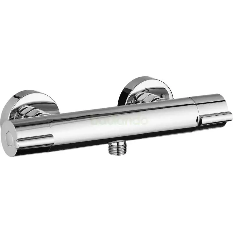 Duscharmatur, thermostatisch - rund, Chrom Preisreduziert