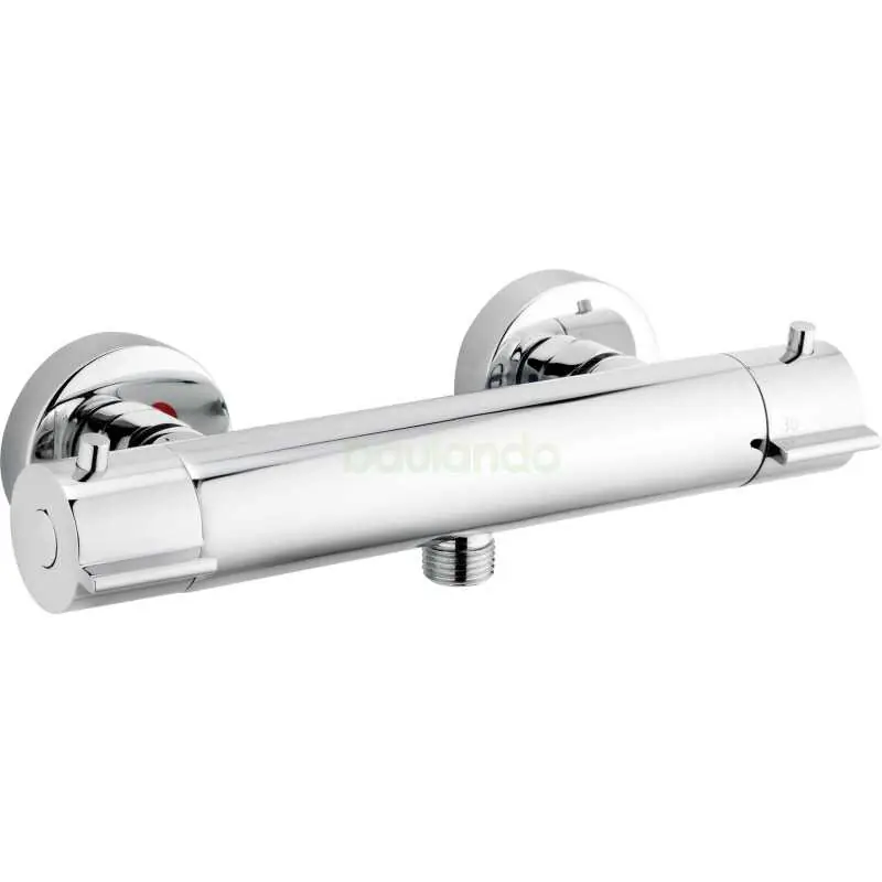Direktkauf Duscharmatur,thermostatisch - rund Zweigriff Chrom