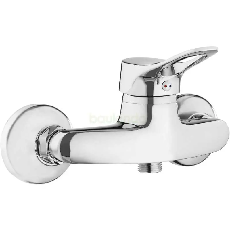 Echt Wand-duscharmatur Mischer, Einhebel Chrom