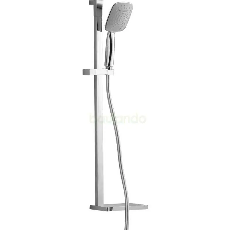 Must-Have Dusch-Sets, 2 Funktionen, mit Stange Chrom, Grau
