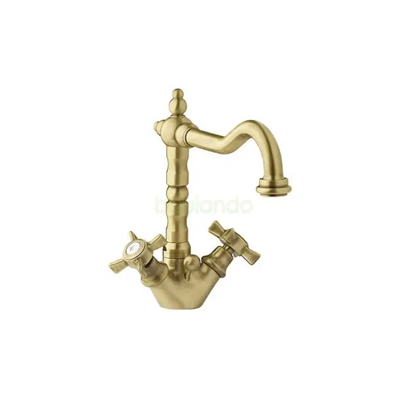Hochwertige Waschtischarmatur mit hohem Auslauf Bronze Retro Sichere Zahlung