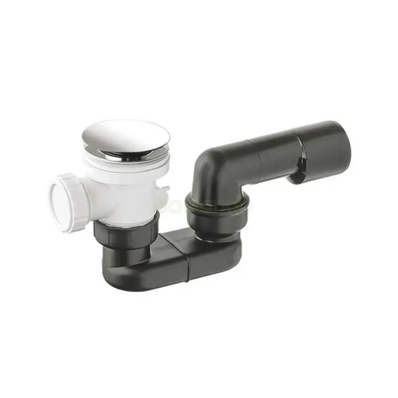Ablaufgarnitur Siphon Dusche, Wanne mit Ablaufventil Pop Up Chrom Preiswert