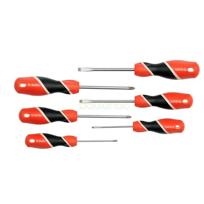 Ausverkauf Schraubendreher Satz PH+Flach, magnetisch 6-teilig