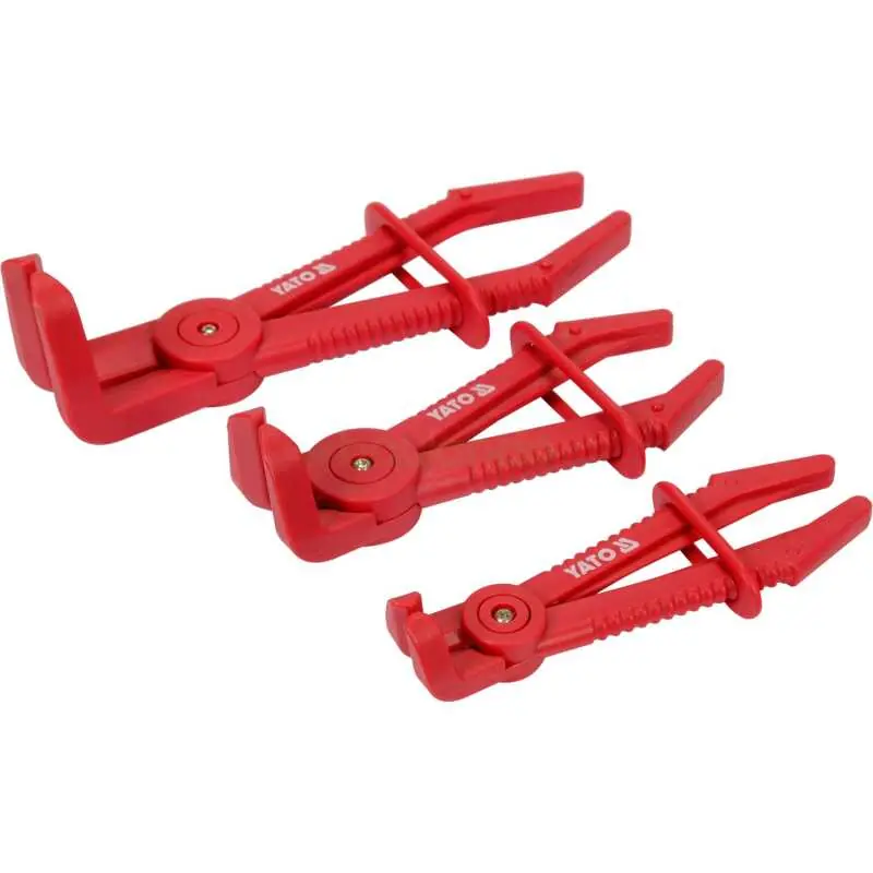 Must-Have Winkel-Schlauchklemmen-Set, 3-teilig