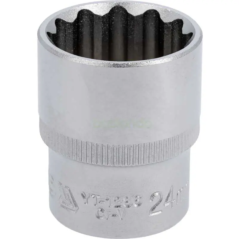 Wochenendangebot Stecknuss 24 mm 1/2" 12-kant kurz CV