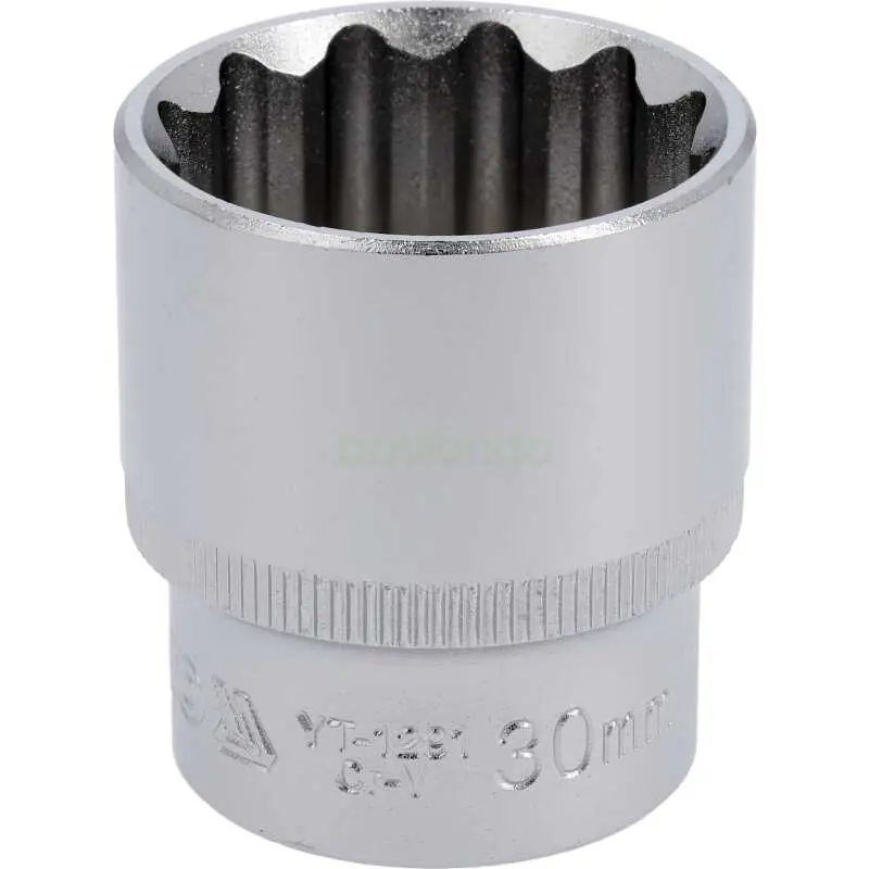 Kurze 12-kant Stecknuss 30 mm 1/2" Markenware