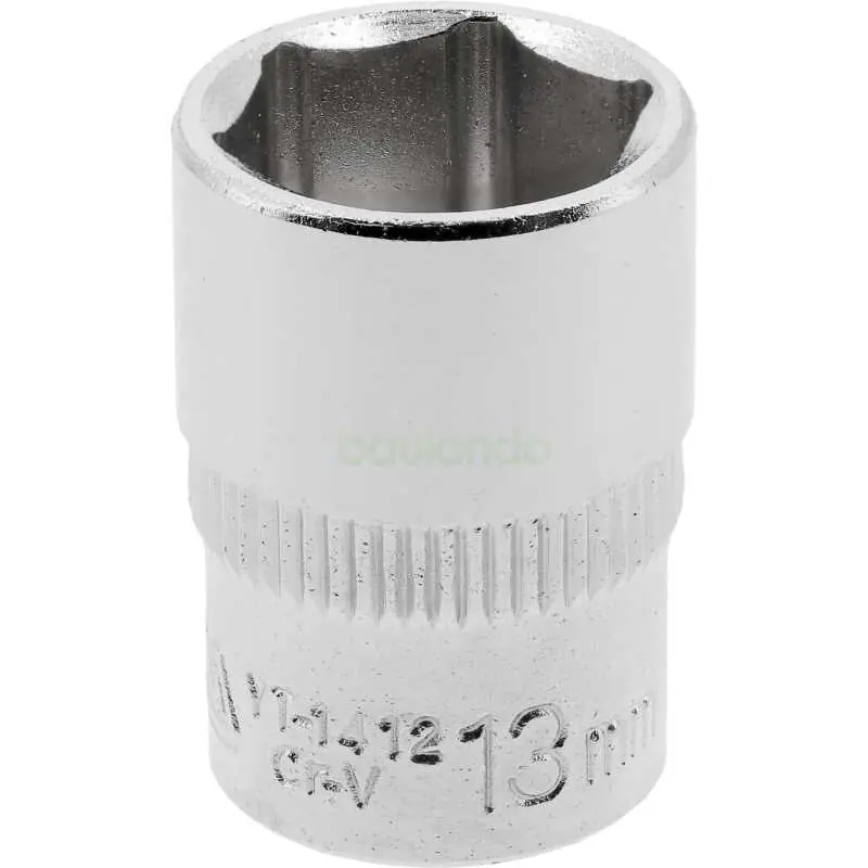 Markenware Stecknuss 13 mm 1/4" 6-kant kurz