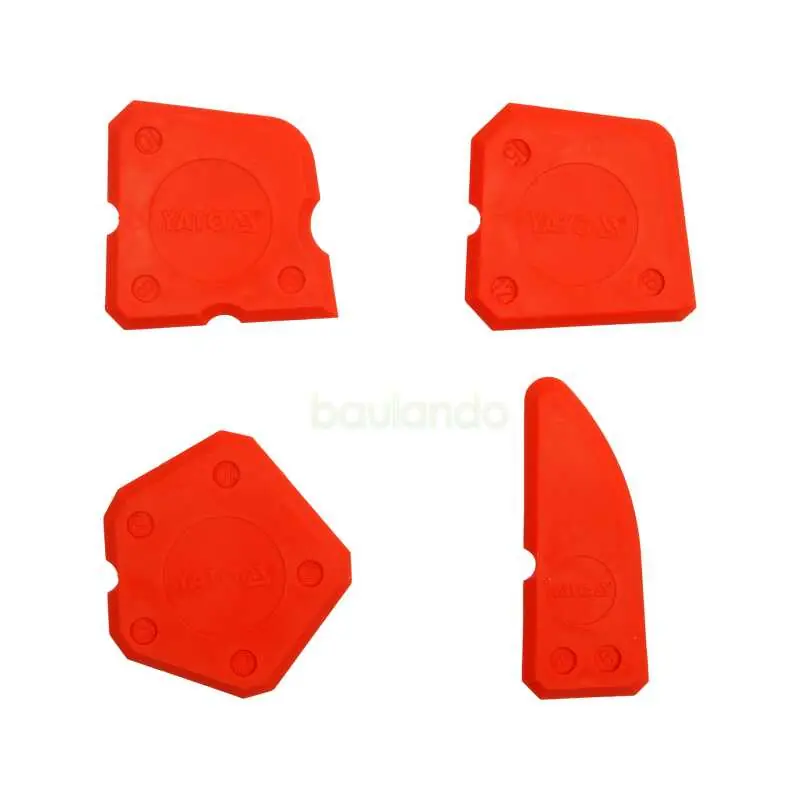 Silikonspachtel-Set 4-teilig, 100 mm Nur Heute