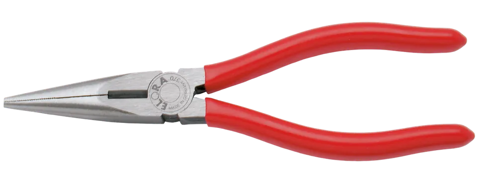 Flachrundzange mit Schneide, gerade Form, ELORA-370-160 Schneller Versand