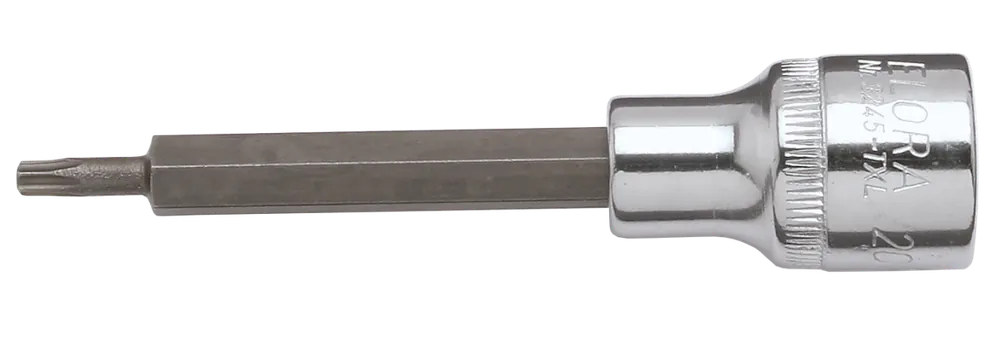 Schraubendreher-Einsatz 1/2" lang, TORX®, ELORA-3245-TXL 45 Aktuell