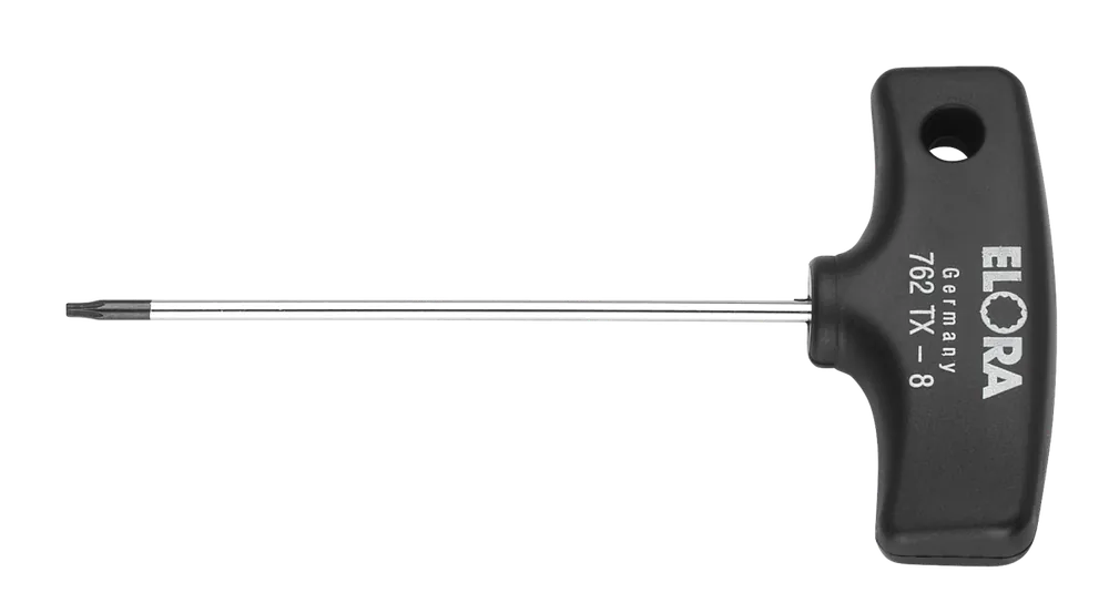 TORX®-Winkelschraubendreher mit Quergriff, ELORA-762TX-7 mm Schneller Versand