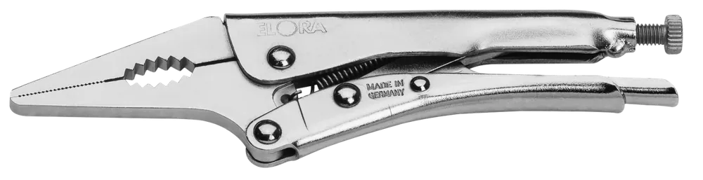 Langbeck- oder Krähenschnabel-Gripzange, Spannweite 0-40 mm, ELORA-508-165 Begrenztes Angebot