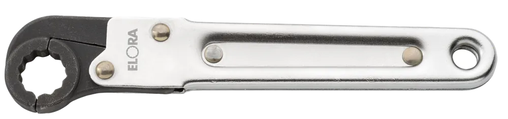 Neue Kollektion Ring-Ratschenschlüssel, aufklappbar, ELORA-117-27 mm