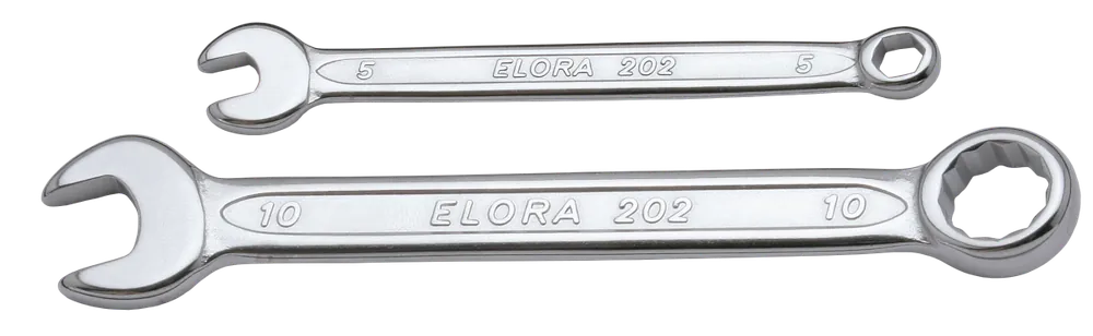 Billig Ringmaulschlüssel, extra kurz, ELORA-202-10 mm