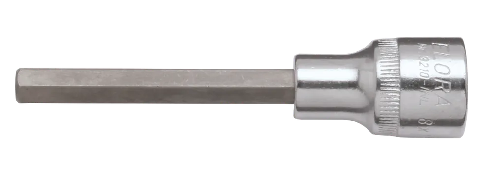 Bestpreis Schraubendreher-Einsatz 1/2" lang, Innen-Sechskant, ELORA-3210-INL 5x180
